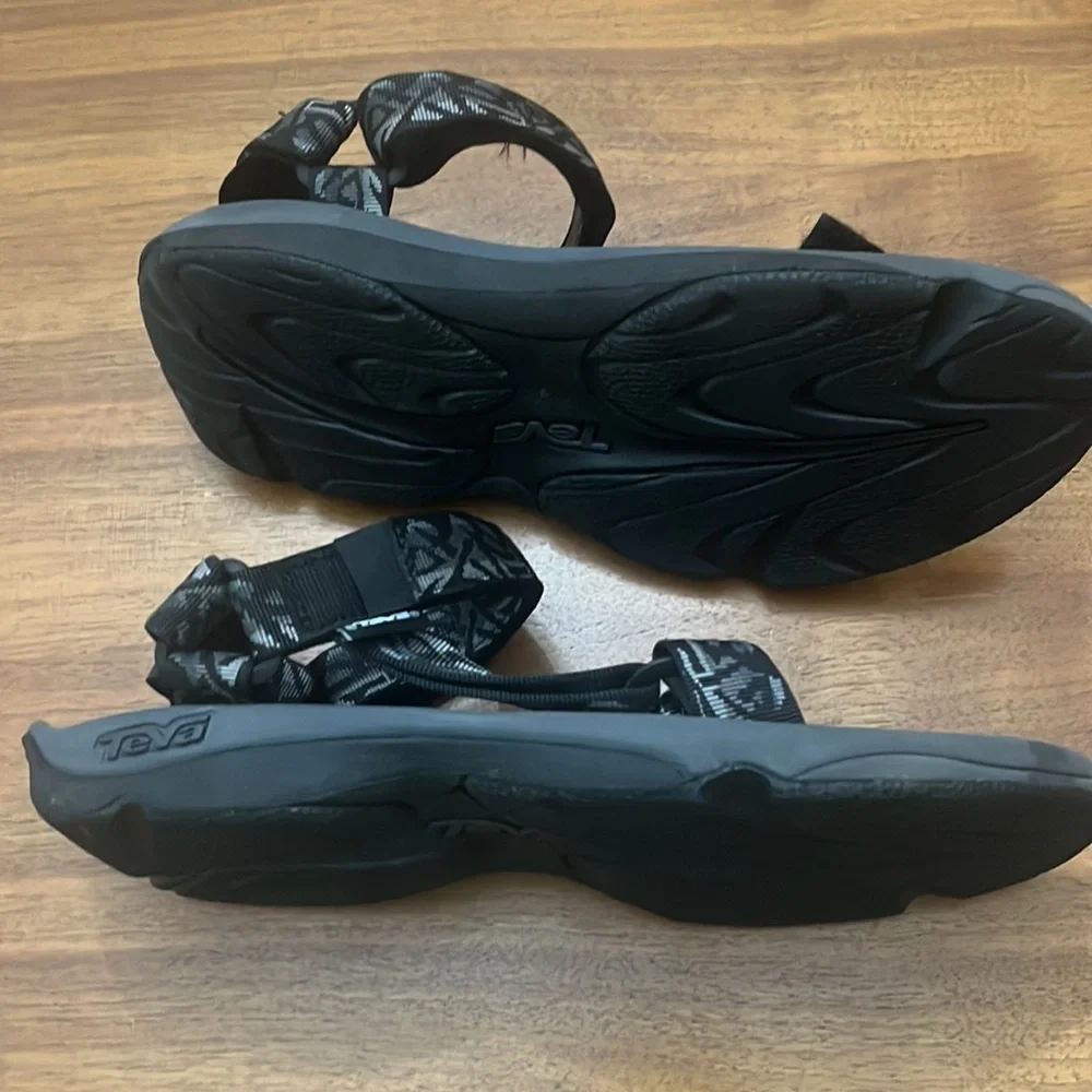 Teva Black and Gray Men's Sport Sandals